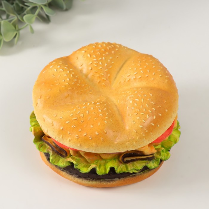 Фигурка  "Гамбургер" высота 7,5 см, d-13 см