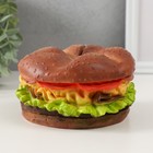 Копилка  "Гамбургер Бриош" высота 7,5 см, d-13 см - фото 321576719