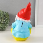 Копилка  "Гном сидит" высота 21,5 см, ширина 13 см, длина 13,5 см. - фото 24056510