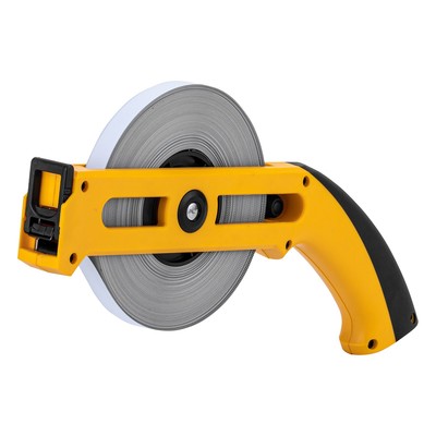 Рулетка геодезическая DENZEL 31492, открытый корпус, металлическая лента, 50 м × 13 мм