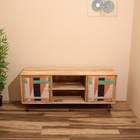 Тумба под ТВ «Кантри», 140×40×60 см, манговое дерево - Фото 1