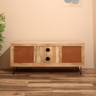 Тумба под ТВ «Кантри», 140×40×60 см, манговое дерево - Фото 9