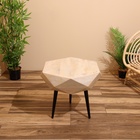 Столик кофейный 51х51х50 см, манговое дерево - фото 321628379