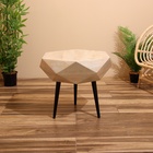 Столик кофейный, 51×51×50 см, манговое дерево - Фото 2