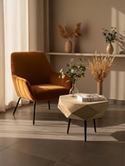 Столик кофейный, 51×51×50 см, манговое дерево - Фото 2