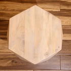 Столик кофейный, 51×51×50 см, манговое дерево - Фото 5