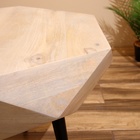 Столик кофейный, 51×51×50 см, манговое дерево - Фото 6