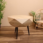 Столик кофейный 62х62х55 см, манговое дерево - Фото 2