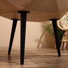 Столик кофейный 62х62х55 см, манговое дерево - Фото 4