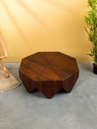 УЦЕНКА Столик журнальный, 85×85×31 см, манговое дерево - Фото 2