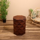 Столик кофейный, 42×42×56 см, дерево акация - Фото 1