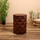 Столик кофейный, 42×42×56 см, дерево акация - Фото 2