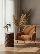 Столик кофейный, 42×42×56 см, дерево акация - Фото 2