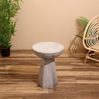 Столик кофейный 37х37х50 см, манговое дерево - фото 12368175
