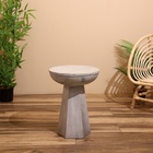 Столик кофейный 37х37х50 см, манговое дерево - Фото 2