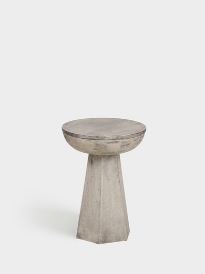 Столик кофейный 37х37х50 см, манговое дерево