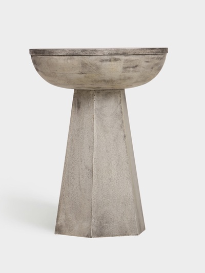 Столик кофейный 37х37х50 см, манговое дерево