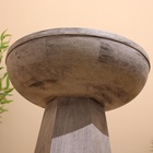 Столик кофейный 37х37х50 см, манговое дерево - Фото 4