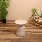Столик кофейный 38х38х45 см, манговое дерево - фото 12368181