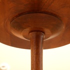 Столик кофейный 40х40х60 см, манговое дерево - Фото 4