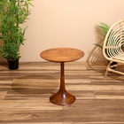 Столик кофейный 45х45х52 см, манговое дерево - фото 321628480