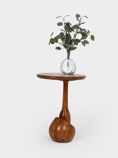 Столик кофейный, 39×39×54 см, манговое дерево