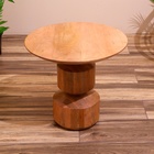 Столик кофейный 50х50х47 см, манговое дерево - фото 2333316