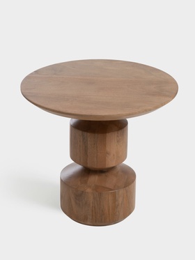 Столик кофейный, 50×50×47 см, манговое дерево