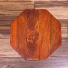 Столик кофейный 40х40х48 см, манговое дерево - Фото 5