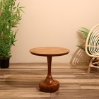 Столик кофейный 45х45х46 см, манговое дерево - Фото 2