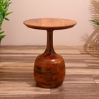 Столик кофейный 40х40х52 см, манговое дерево - Фото 2