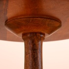 Столик кофейный 40х40х52 см, манговое дерево - Фото 4