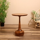 Столик кофейный 45х45х60 см, манговое дерево - Фото 2