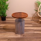 Столик кофейный 40х40х50 см, манговое дерево - Фото 1