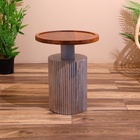 Столик кофейный 40х40х50 см, манговое дерево - Фото 2