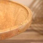 Столик кофейный 40х40х50 см, манговое дерево - Фото 6