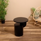 Столик кофейный 45х45х50 см, манговое дерево - фото 12368355