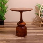 Столик кофейный 50х50х60 см, манговое дерево - Фото 2