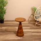 Столик кофейный 30х30х50 см, манговое дерево - фото 321628627