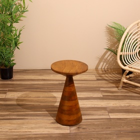 Столик кофейный 30х30х50 см, манговое дерево