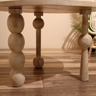 Столик кофейный, 75×75×50 см, манговое дерево - Фото 3