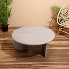 Столик кофейный 80х80х35 см, манговое дерево - фото 2212301
