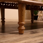 Столик кофейный 105х55х40 см, манговое дерево - фото 24323330