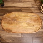 Столик кофейный 105х55х40 см, манговое дерево - фото 24323333