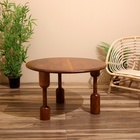 Столик кофейный 80х80х50 см, манговое дерево - Фото 2