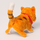 Мягкая игрушка интерактивная "Котик рыжий" - фото 9800412