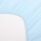Комплект постельного белья  "Крошка Я" Light blue 112*147 см, 60*120+20 см, 40*60 см, 100% хлопок - Фото 4