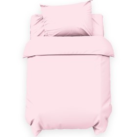 Комплект постельного белья  "Крошка Я" Pink candy 112*147 см, 60*120+20 см, 40*60 см, 100% хлопок