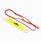 Неоновые светящиеся палочки, набор 6 шт., зелёный, 15 см - Фото 5