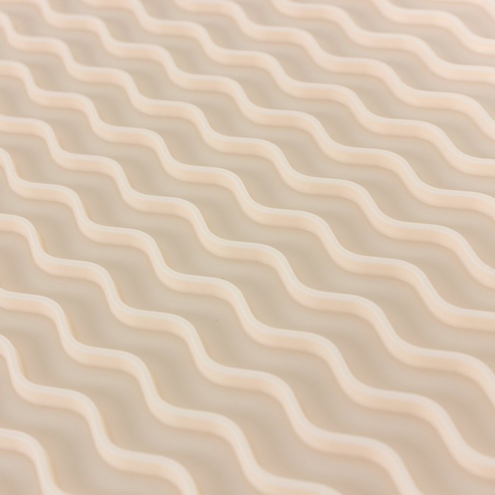 Силиконовый коврик для сушки посуды Joy Home, 40х30 см, светло-бежевый - фото 1927158842